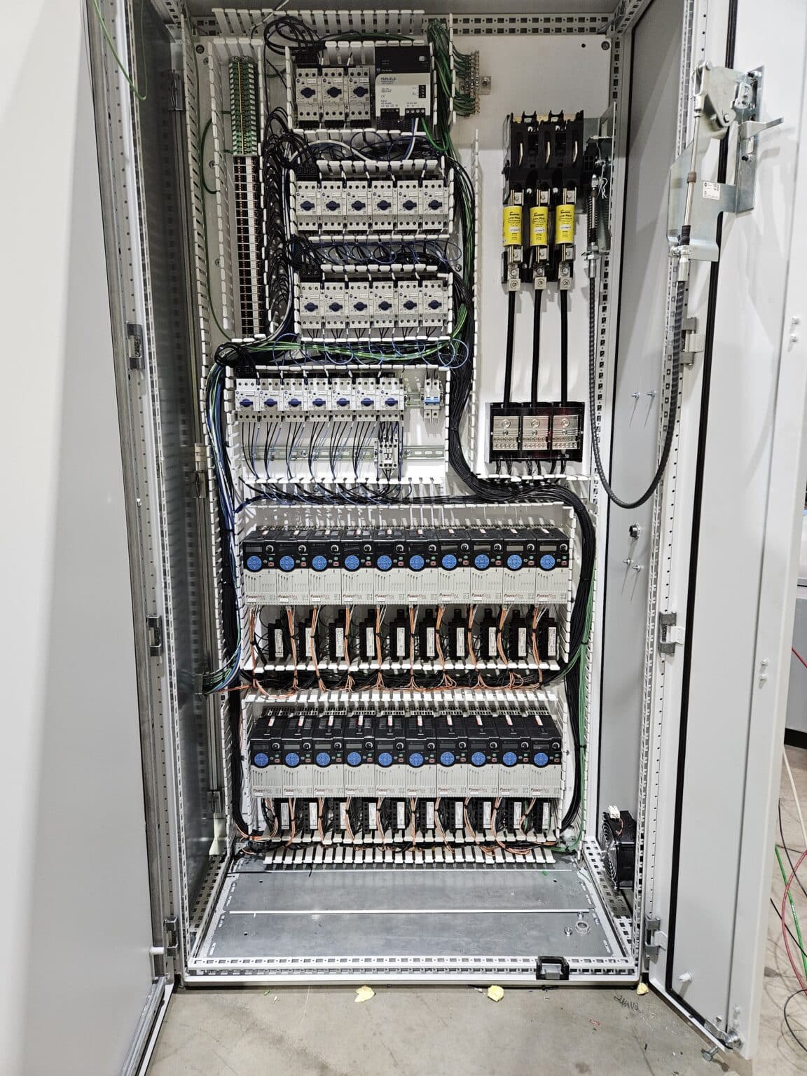 dense control-panel/PLC