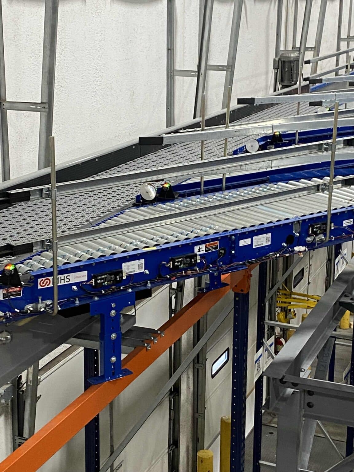 tighter, zoned conveyor